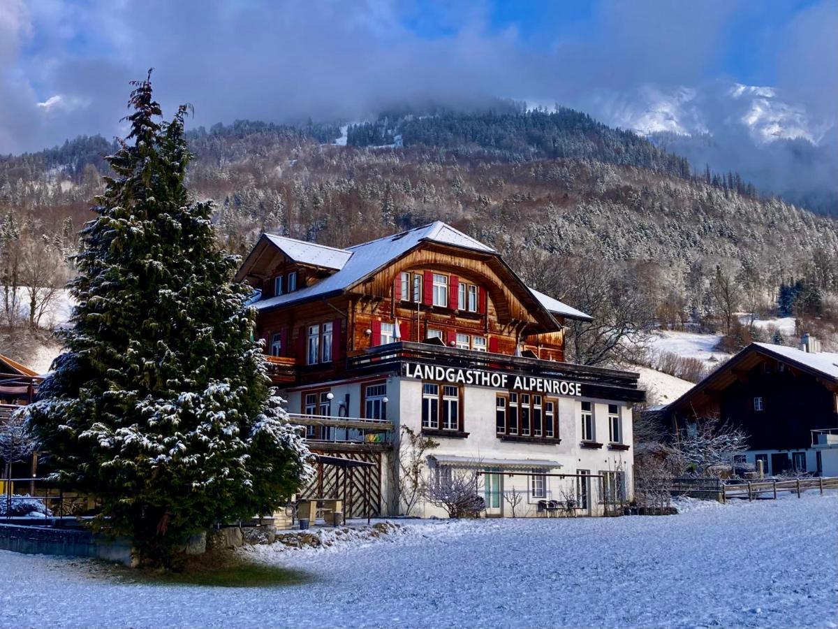 Hofstetten bei Brienz Hotel Alpenrose Beim Ballenberg المظهر الخارجي الصورة