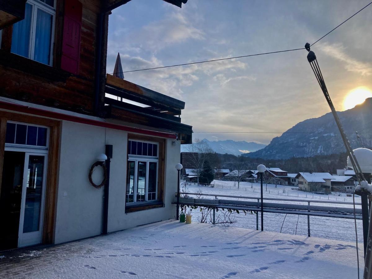 Hofstetten bei Brienz Hotel Alpenrose Beim Ballenberg المظهر الخارجي الصورة